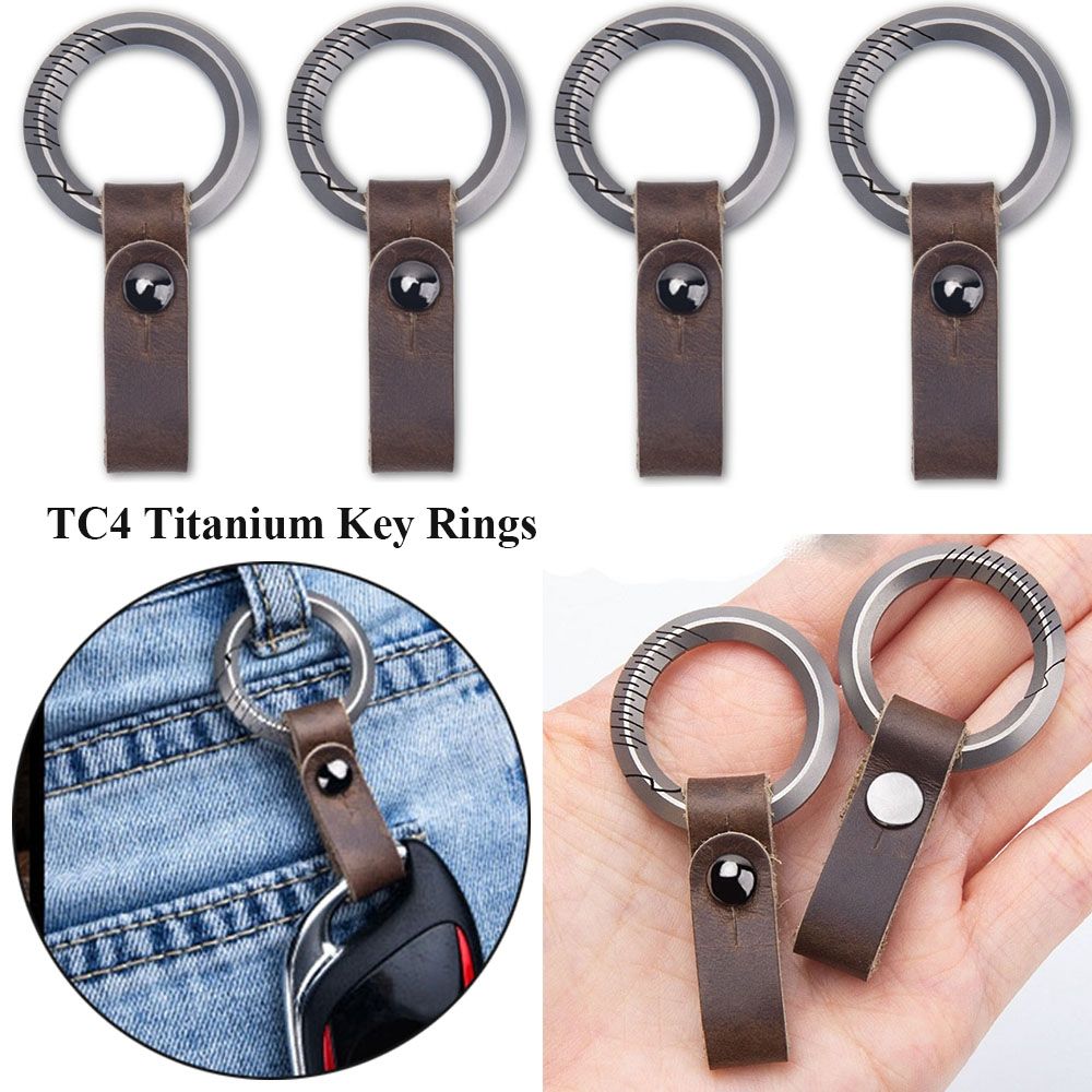 Belt Buckle Blank - Liga de titânio couro cinto fivela