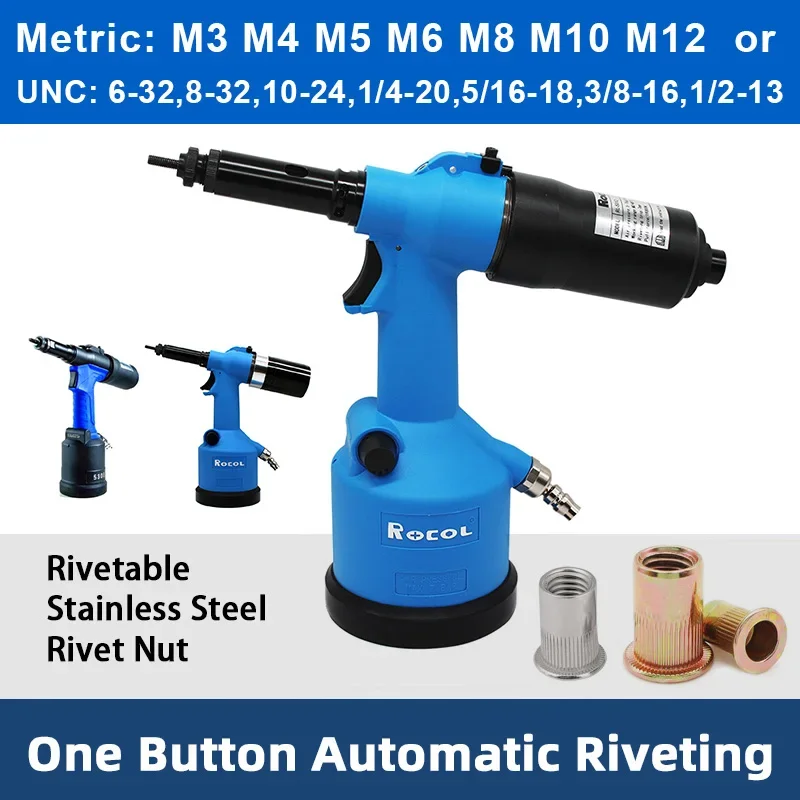 Rivet Setter Tool - Pistola de porca de rebite industrial,