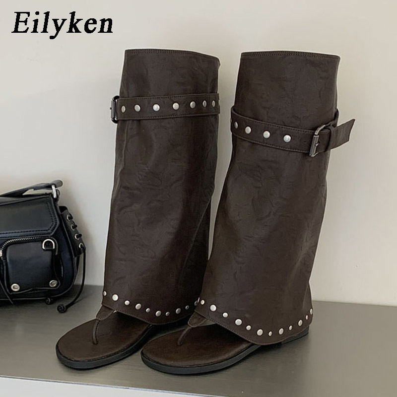 Belt Buckle Blank - Eilyken Botas Femininas de Cano Alto