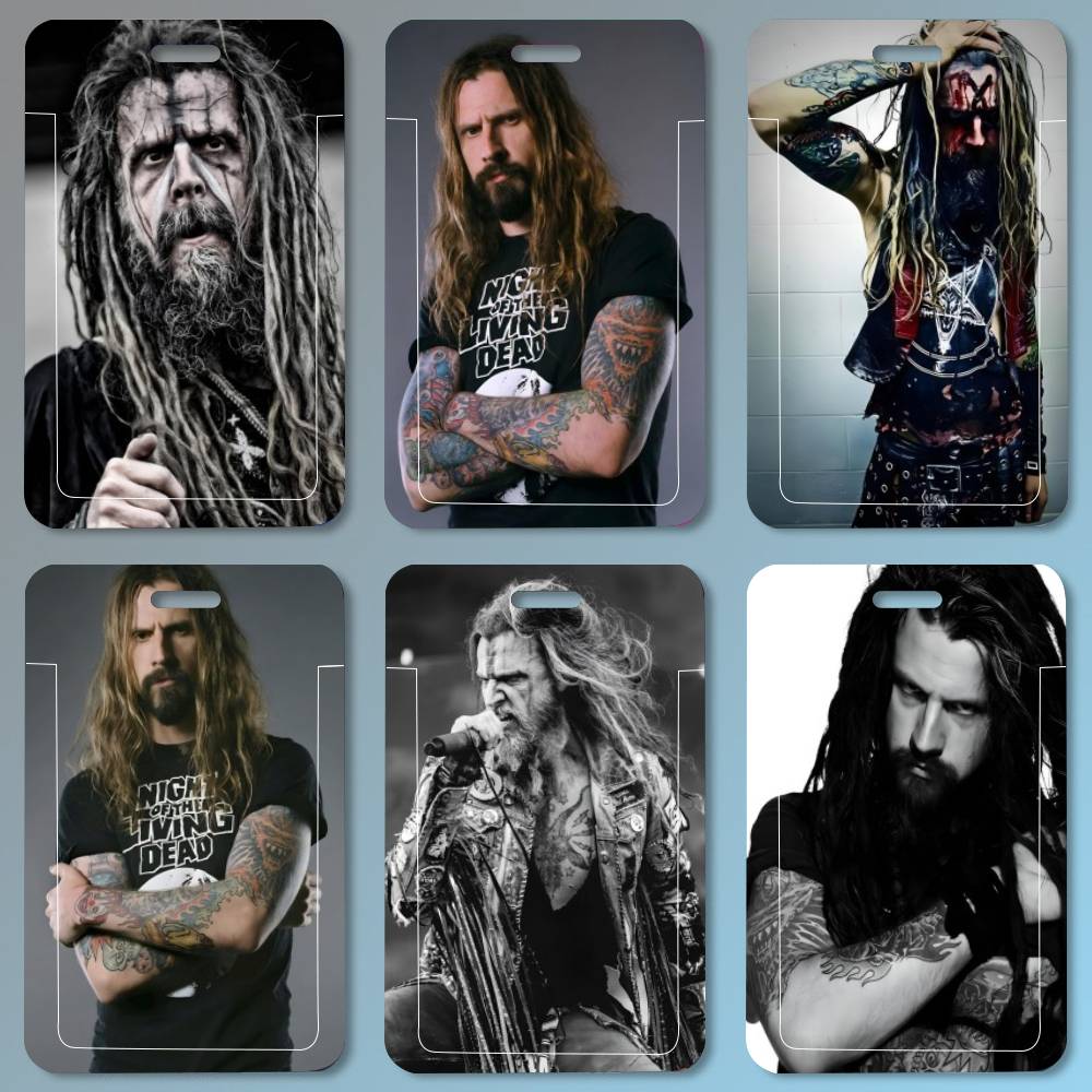 Leatherwork Art - R-Rob Zombie Canvas Art ID Card
