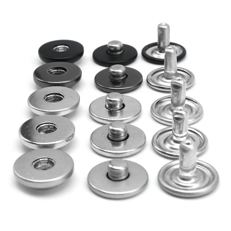 Rivet Setter Tool - Prateado Snap Fasteners Ferramentas para costura,