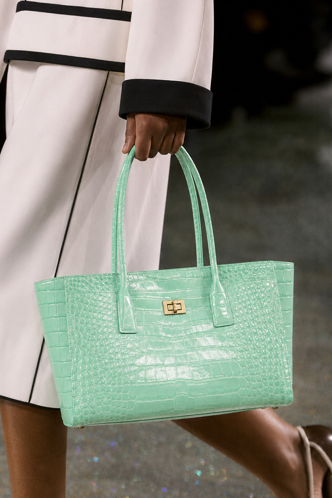 Leather Work Bag Women - Bolsa Tote SHELKSBAG com Relevo de