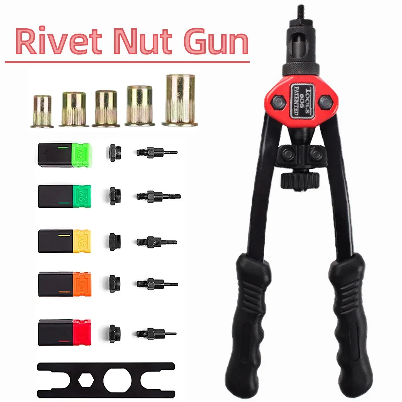 Rivet Setter Tool - Pistola de porca de rebite de