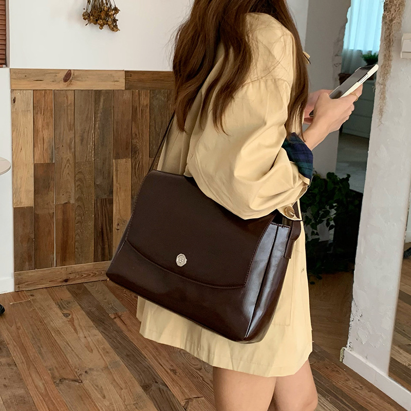 Leather Work Bag Women - CGCBAG-Bolsa de mensageiro de couro PU