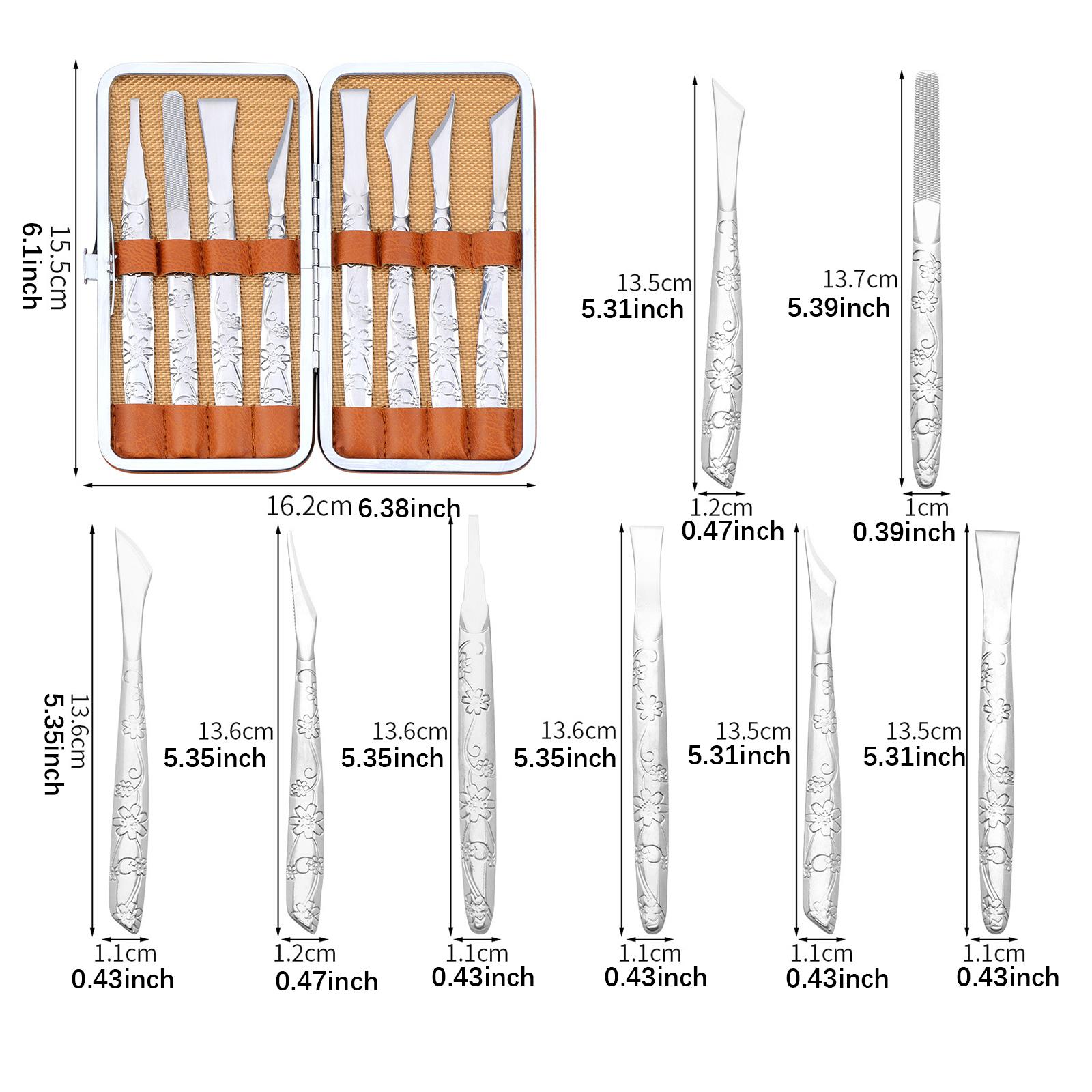 Leatherwork Art - 8x Facas para Escultura em Couro