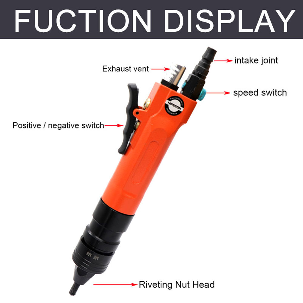 Hipuron-porca pneumática para  - Rivet Setter Tool avaliação e preço
