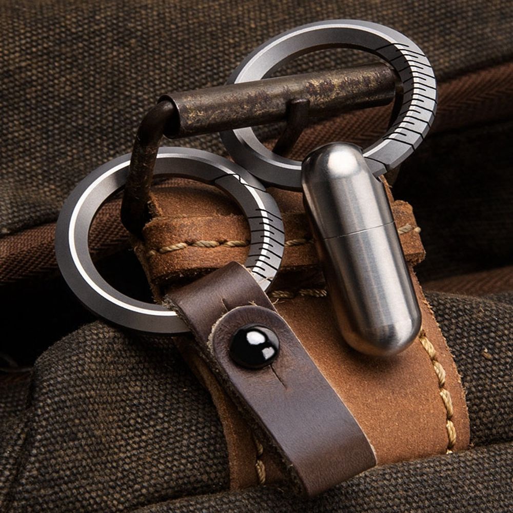 Liga de titânio couro cinto fi - Belt Buckle Blank avaliação e preço