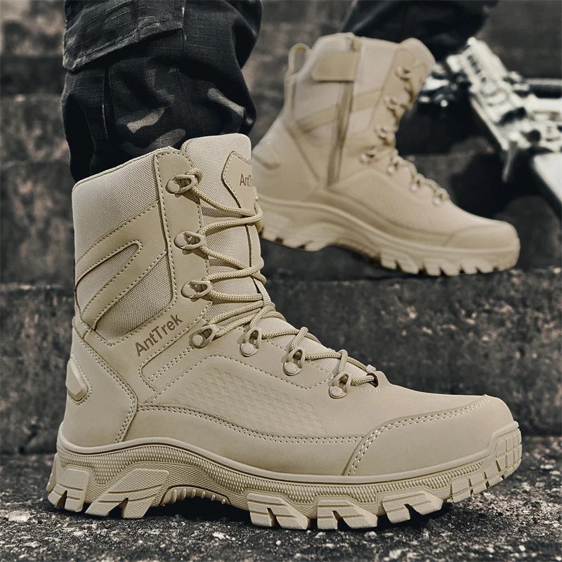 2025 novas botas táticas dos h - Leather Work Flats avaliação e preço