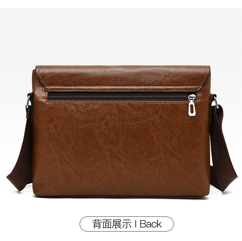 Maleta Masculina de Couro PU,  - Leather Work Bag Laptop avaliação e preço