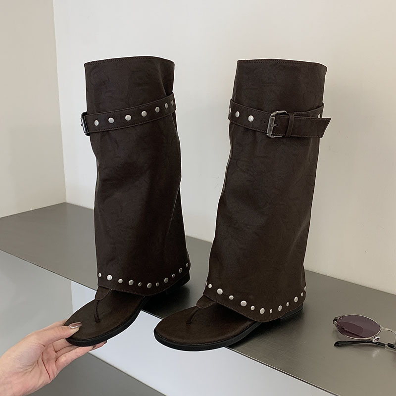 Eilyken Botas Femininas de Can - Belt Buckle Blank avaliação e preço