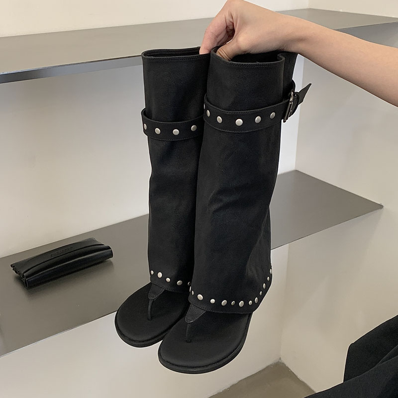 Eilyken Botas Femininas de Can - Belt Buckle Blank avaliação e preço