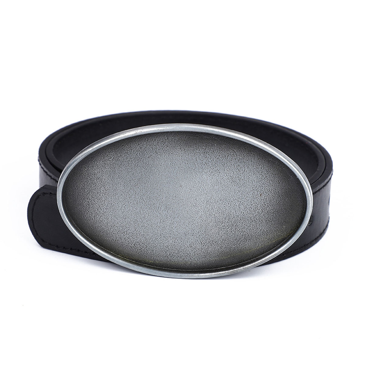 Fivela de Cinto Oval Lisa com  - Belt Buckle Blank avaliação e preço