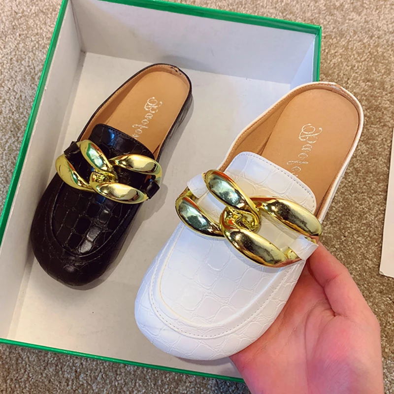 Moda feminina chinelos plus si - Leather Work Flats avaliação e preço