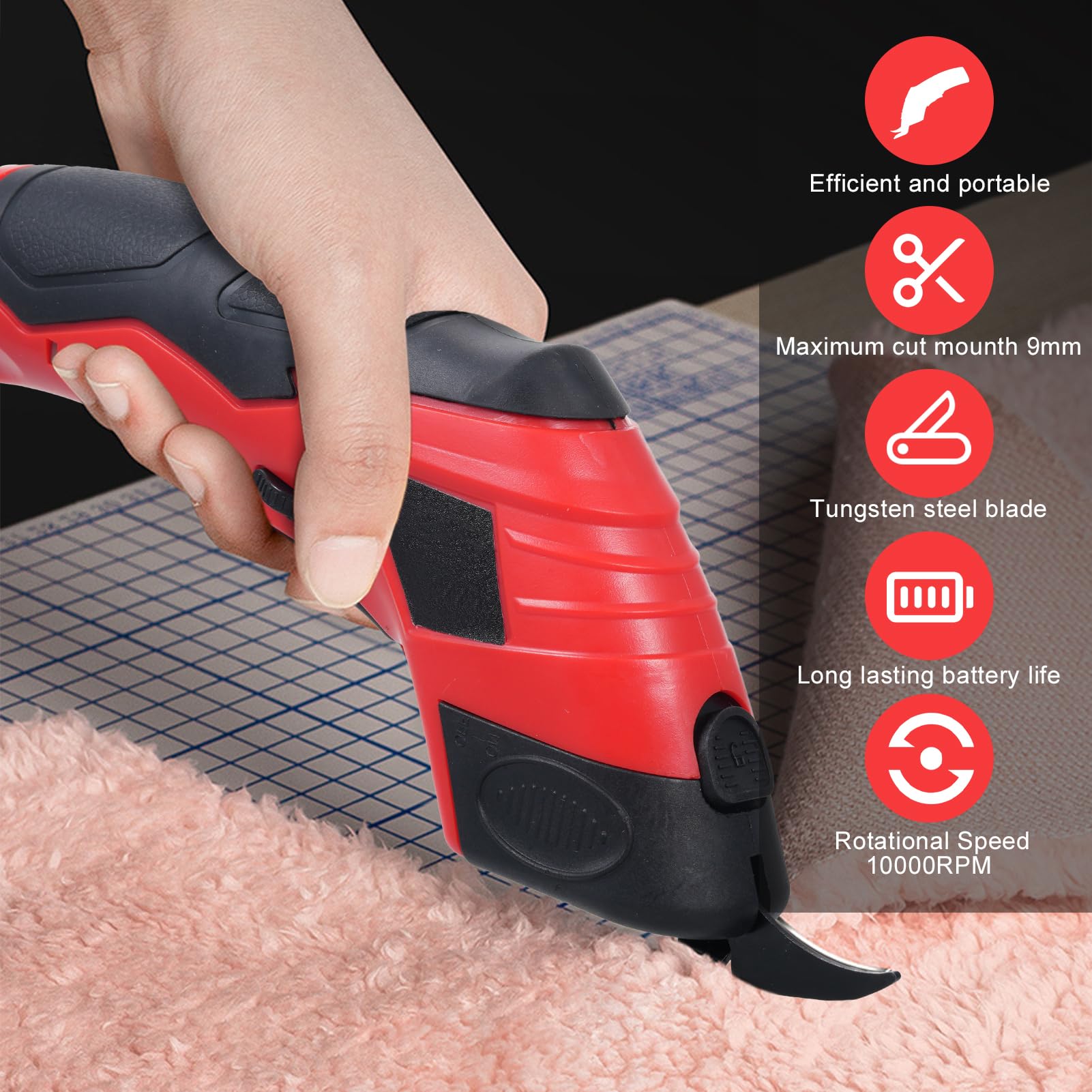Tesoura elétrica sem fio para  - Leatherworking Equipment avaliação e preço