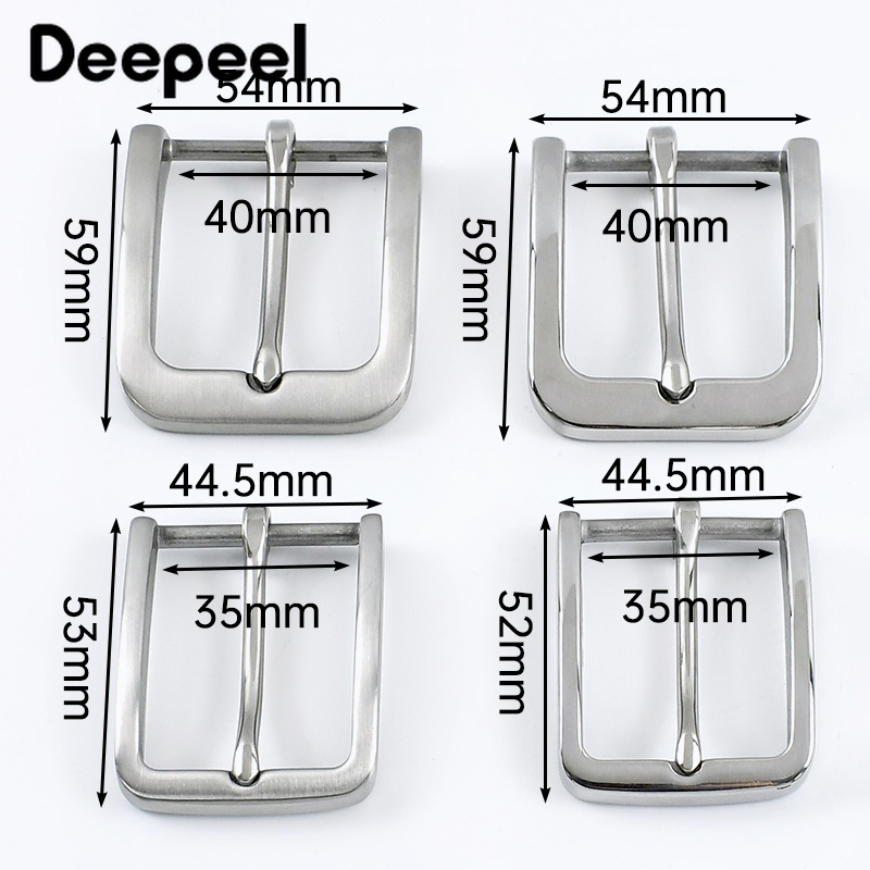 Deepeel 35/40mm fivela de cint - Belt Buckle Blank avaliação e preço