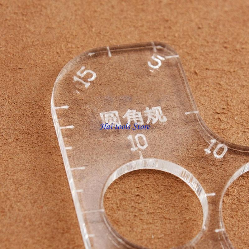 Régua modelo couro acrílico ní - Leatherwork Templates avaliação e preço
