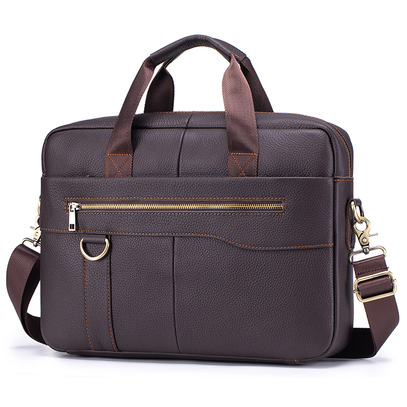 Pasta Executiva Masculina Vint - Leather Work Bag Laptop avaliação e preço