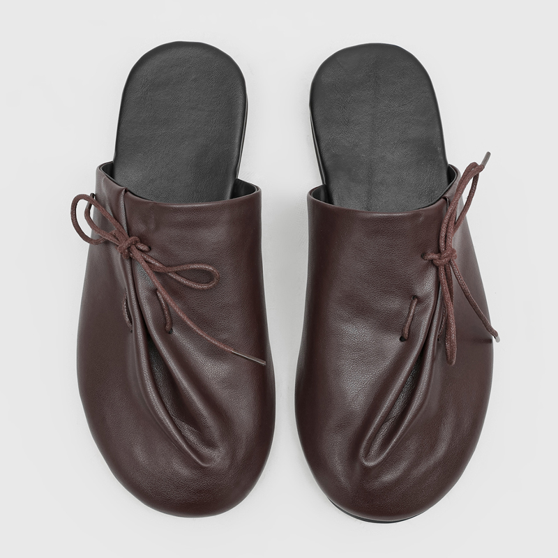 Novos Chinelos Masculinos Conf - Leather Work Flats avaliação e preço