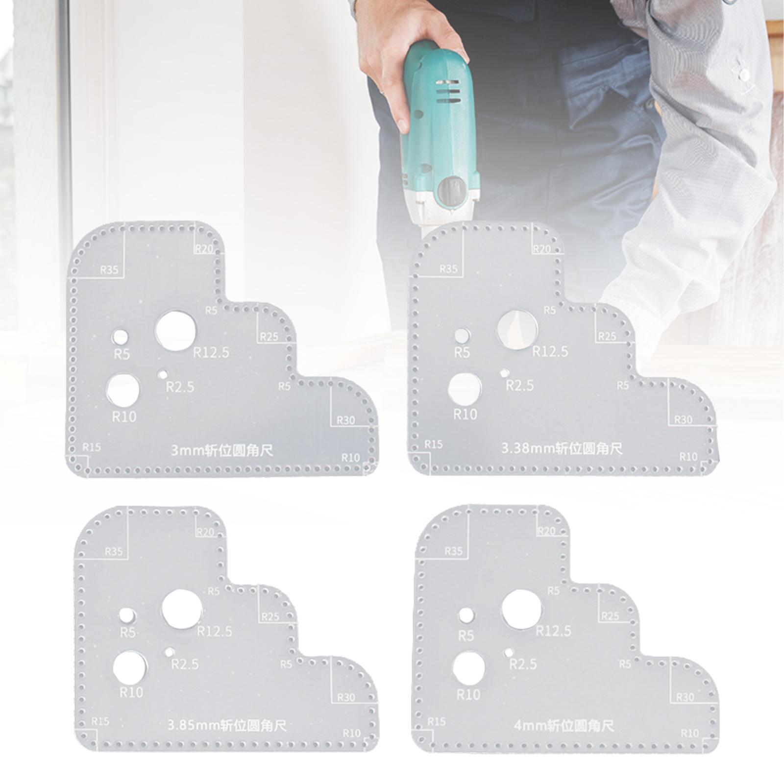 Molde de Círculo em Acrílico T - Leatherwork Templates avaliação e preço