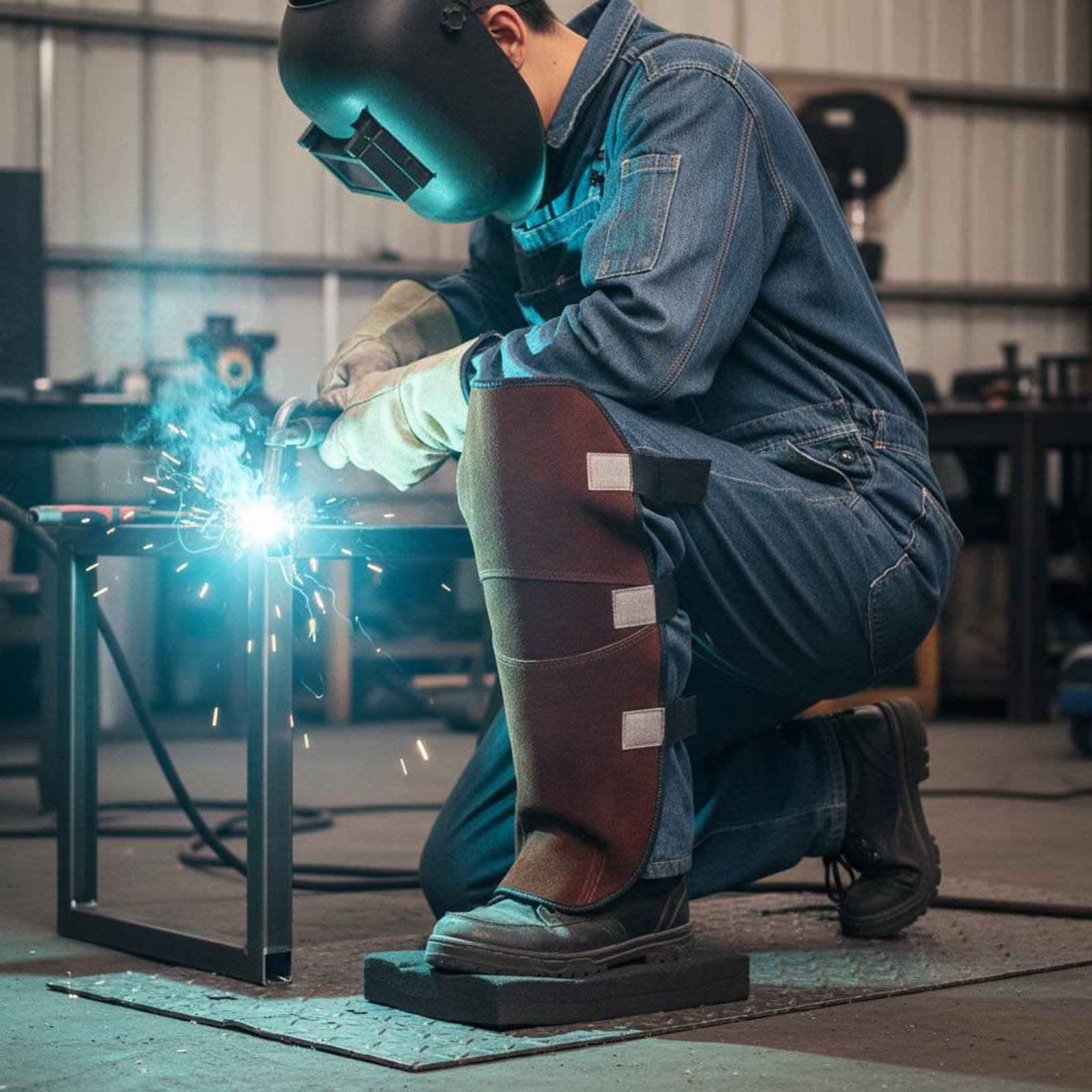 Protetores de Joelho para Sold - Leather Work Knee Pads avaliação e preço