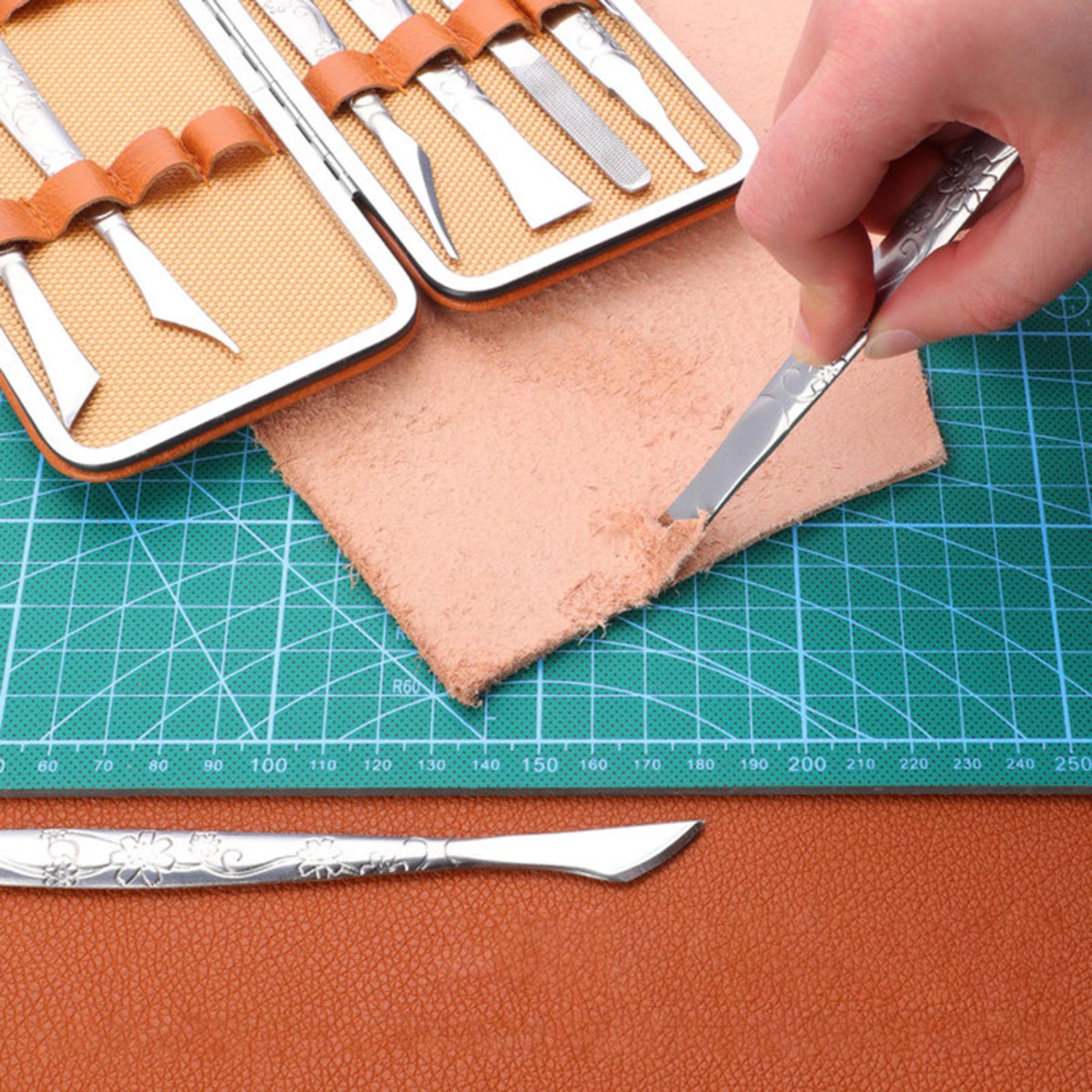 8x Facas para Escultura em Cou - Leatherwork Art avaliação e preço